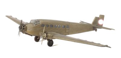 Flugzeugmodell Junkers 52/3m, Junkers Flugzeugwerk AG, Dessau, um 1935, Spielzeug