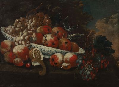 Abraham Brueghel, Früchtestillleben, Gemälde