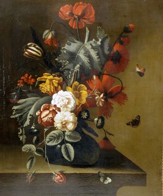 Cornelis Verelst, Blumenstillleben, Gemälde